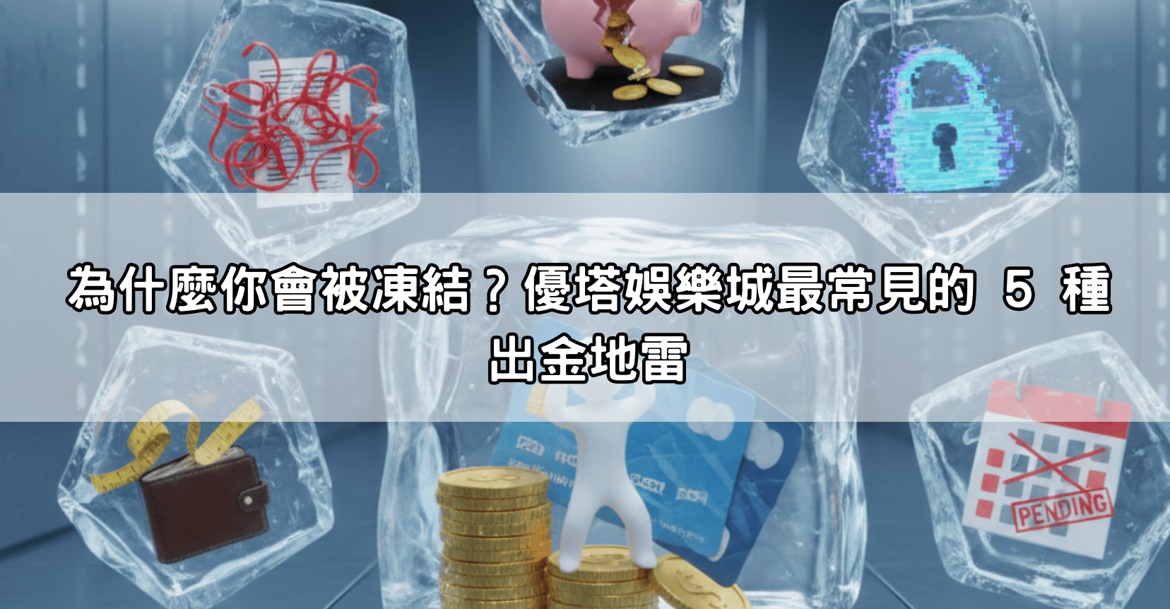 為什麼你會被凍結?優塔娛樂城最常見的 5 種出金地雷